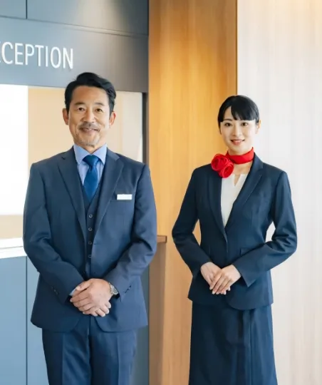 来訪者の対応と監視